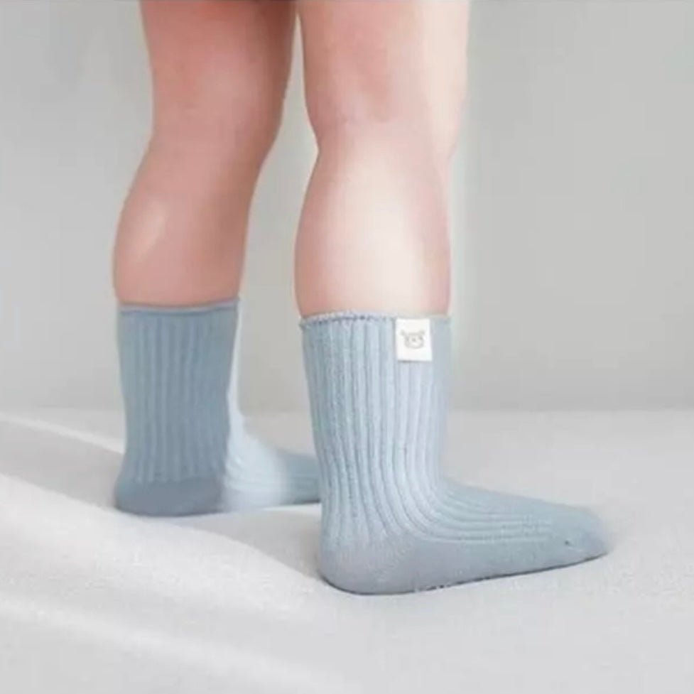 Label Rib Socken (3 - er Set) –