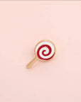 Lollipop Emaille Pin –