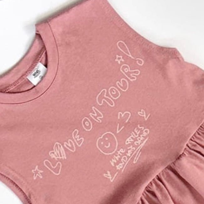 Love Sleeveless One-Piece find Stylish Fashion for Little People- at Little Foxx Concept Store