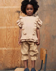 Lynn Ruffle Pants - Sand find Stylish Fashion for Little People- at Little Foxx Concept Store
