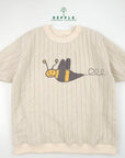 Bee Dress – Lässiges Kleid mit Bienen - Print –
