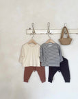 Mini 1+1 Daily Tee – Bequemes Oversize Longsleeve Set –
