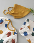 Mini Allover Print Easywear – Gemütliches Set mit Mütze für die Kleinsten –