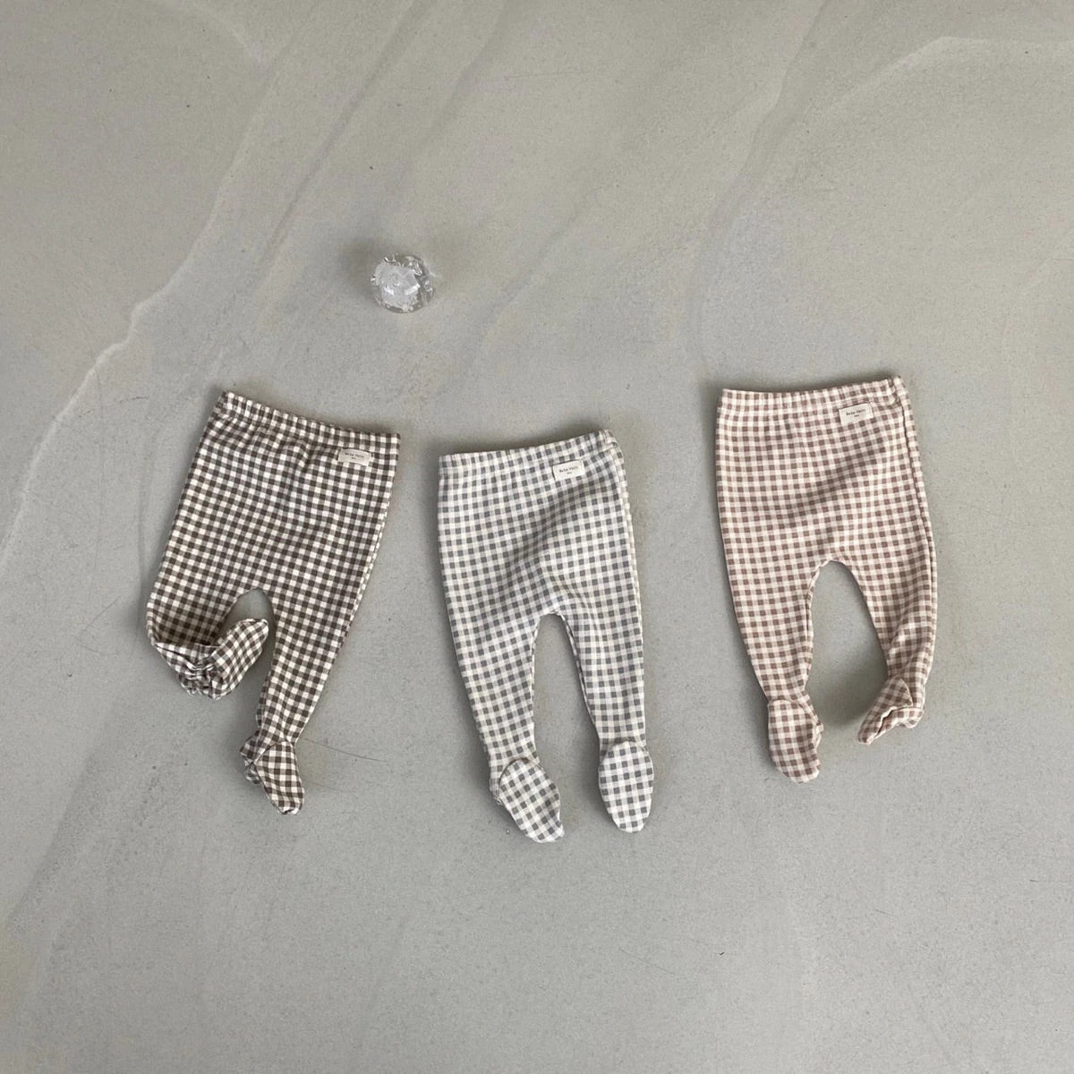 Gingham Baby Leggings – Weich & Vielseitig –
