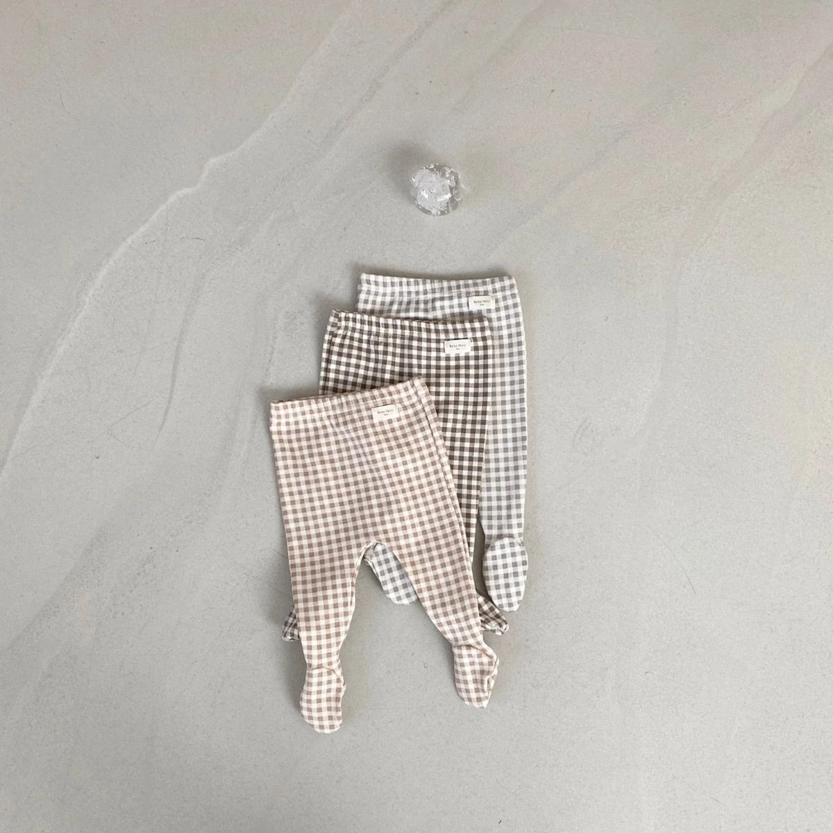 Gingham Baby Leggings – Weich & Vielseitig –