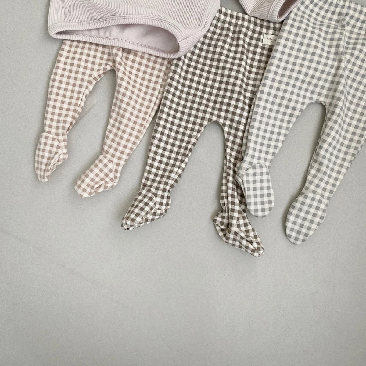Gingham Baby Leggings – Weich & Vielseitig –
