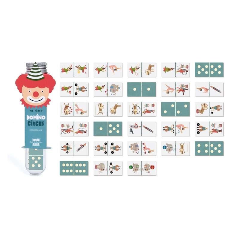 Mini - Domino – Zirkusspaß für kleine Strategen –