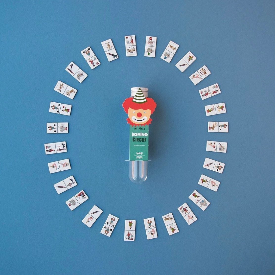 Mini - Domino – Zirkusspaß für kleine Strategen –