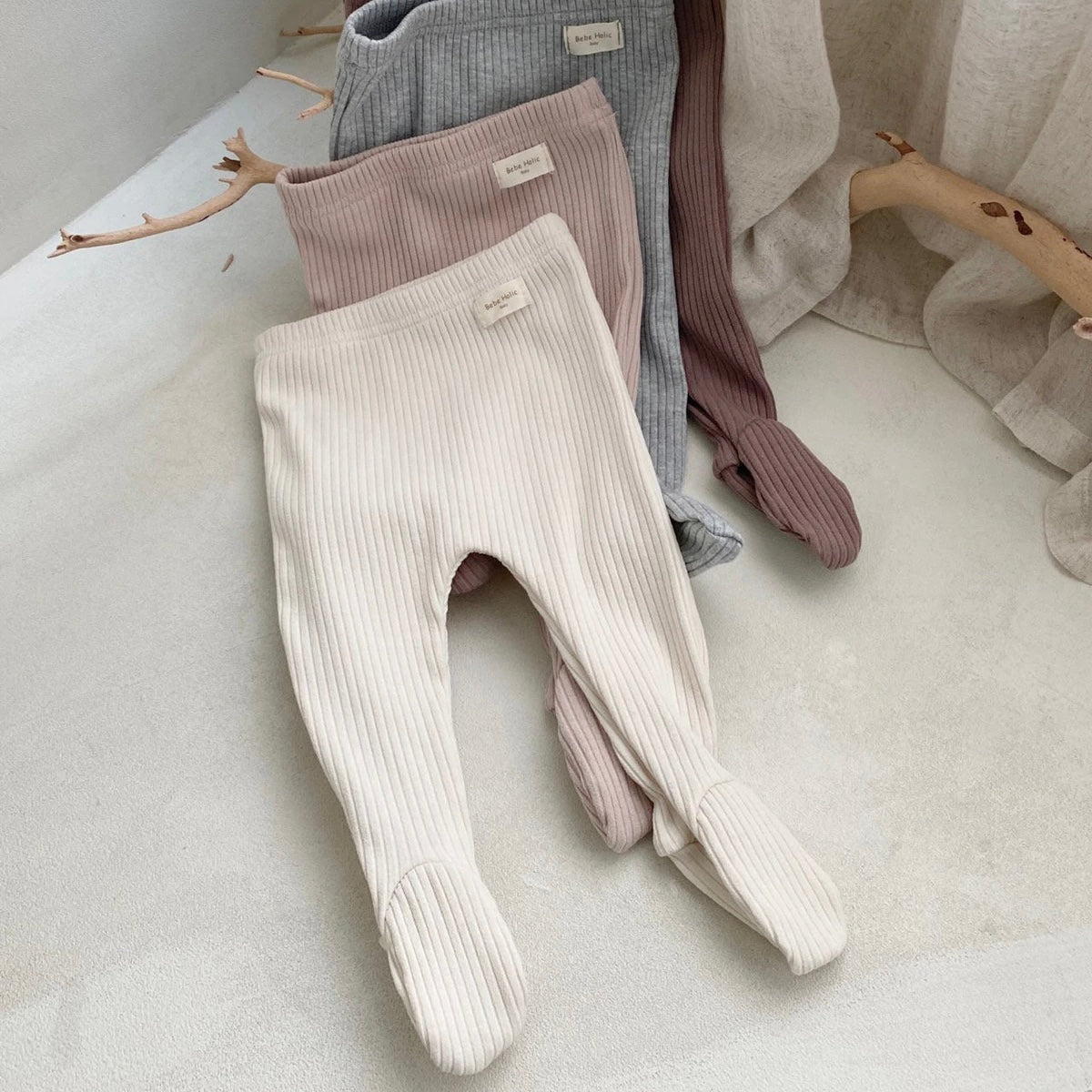 Ribbed Baby Leggings – Weich & Bequem –
