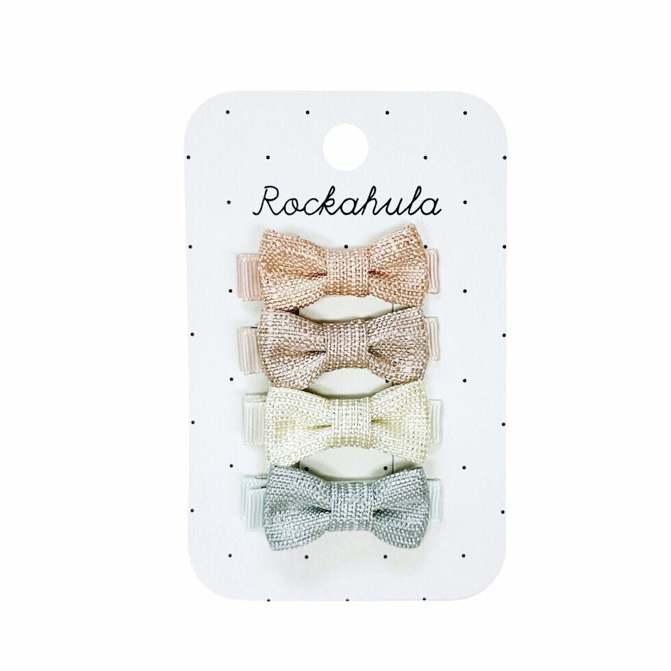 Nordic Shimmer Mini Bow Clips – #product_subtitle# | #product_description_first_paragraph#