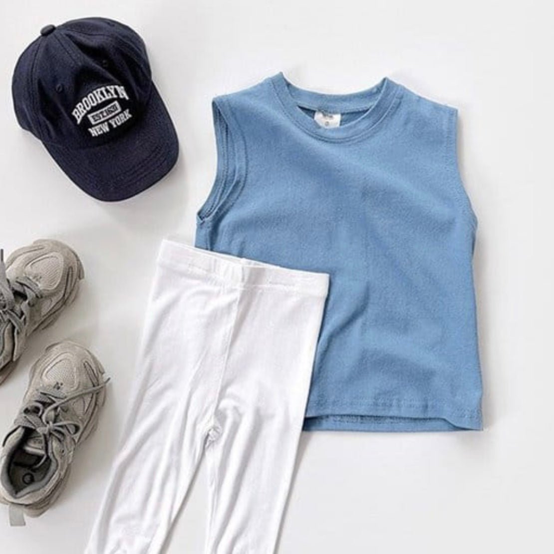 Over Sleeveless Tee find Stylish Fashion for Little People- at Little Foxx Concept Store