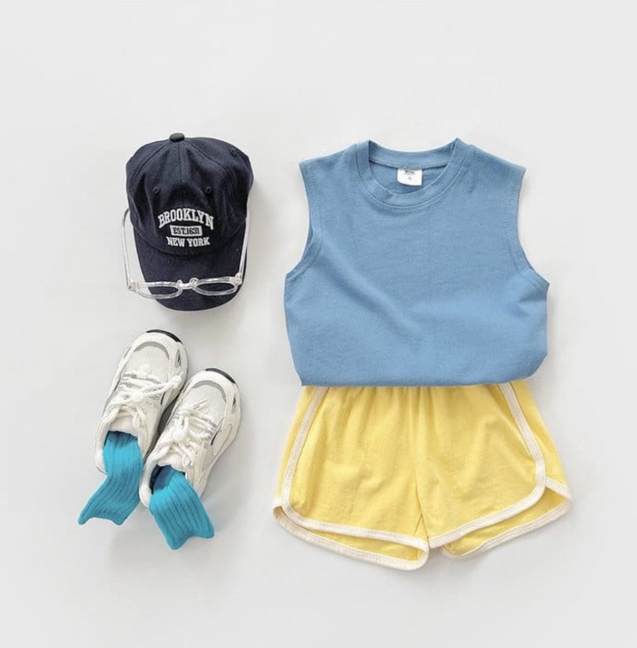 Over Sleeveless Tee find Stylish Fashion for Little People- at Little Foxx Concept Store