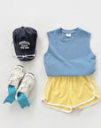 Over Sleeveless Tee find Stylish Fashion for Little People- at Little Foxx Concept Store