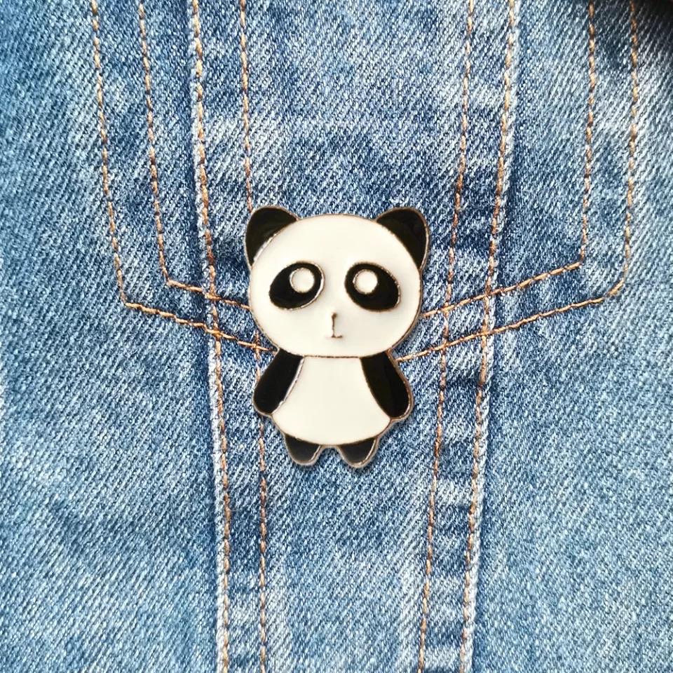 Panda Emaille Pin find Stylish Fashion for Little People- at Little Foxx Concept Store