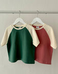 Raglan Short Sleeve Tee find Stylish Fashion for Little People- at Little Foxx Concept Store