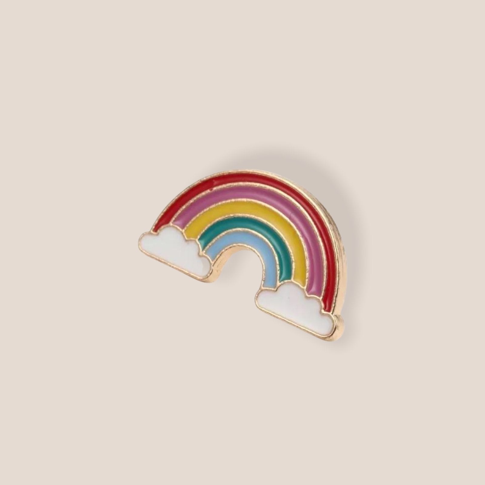 Rainbow Emaille Pin find Stylish Fashion for Little People- at Little Foxx Concept Store