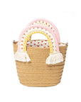 Rainbow Handle Basket –