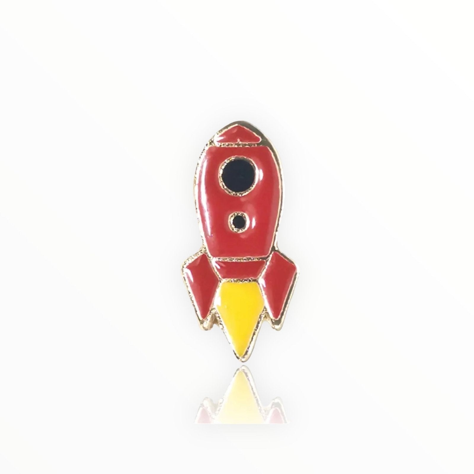 Rocket Emaille Pin Set find Stylish Fashion for Little People- at Little Foxx Concept Store