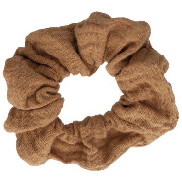 Scrunchie - Coffee Muslin – #product_subtitle# | #product_description_first_paragraph#