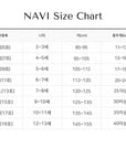 Navi Größentabelle