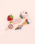Strawberry Emaille Pin –