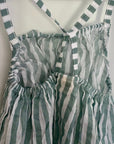 Stripe Cotton Jumpsuit –