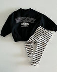 Stripe Leggings – Streifenlook für coole Kids –
