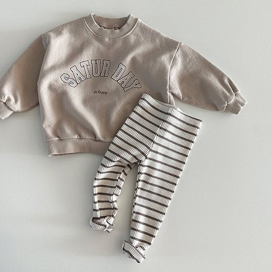 Stripe Leggings – Streifenlook für coole Kids –