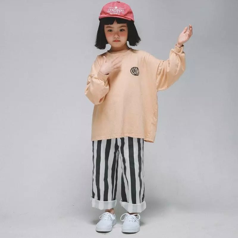 Stripe Pants - Faded Black find Stylish Fashion for Little People- at Little Foxx Concept Store