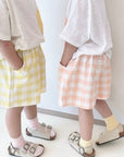 Summer Check Top Bottom Set find Stylish Fashion for Little People- at Little Foxx Concept Store