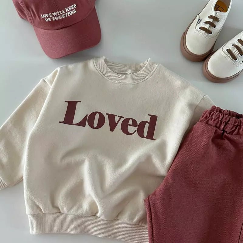 Sweatshirt Loved find Stylish Fashion for Little People- at Little Foxx Concept Store