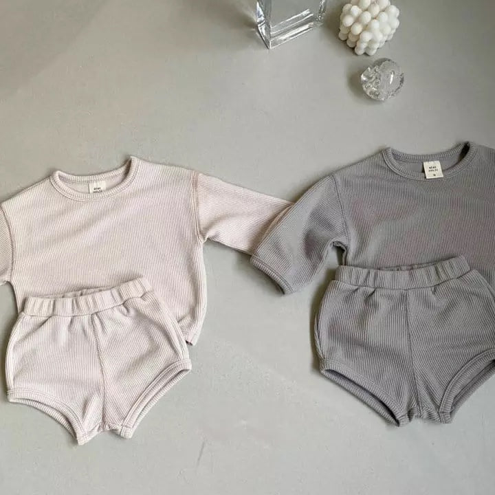 Vera Rib Bloomers - Beige find Stylish Fashion for Little People- at Little Foxx Concept Store