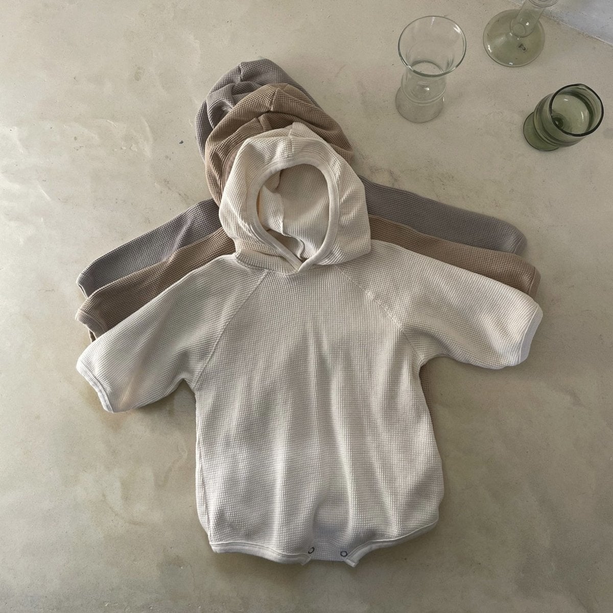 Waffle Hoody Bodysuit – Weich & Bequem – #product_subtitle# | #product_description_first_paragraph#