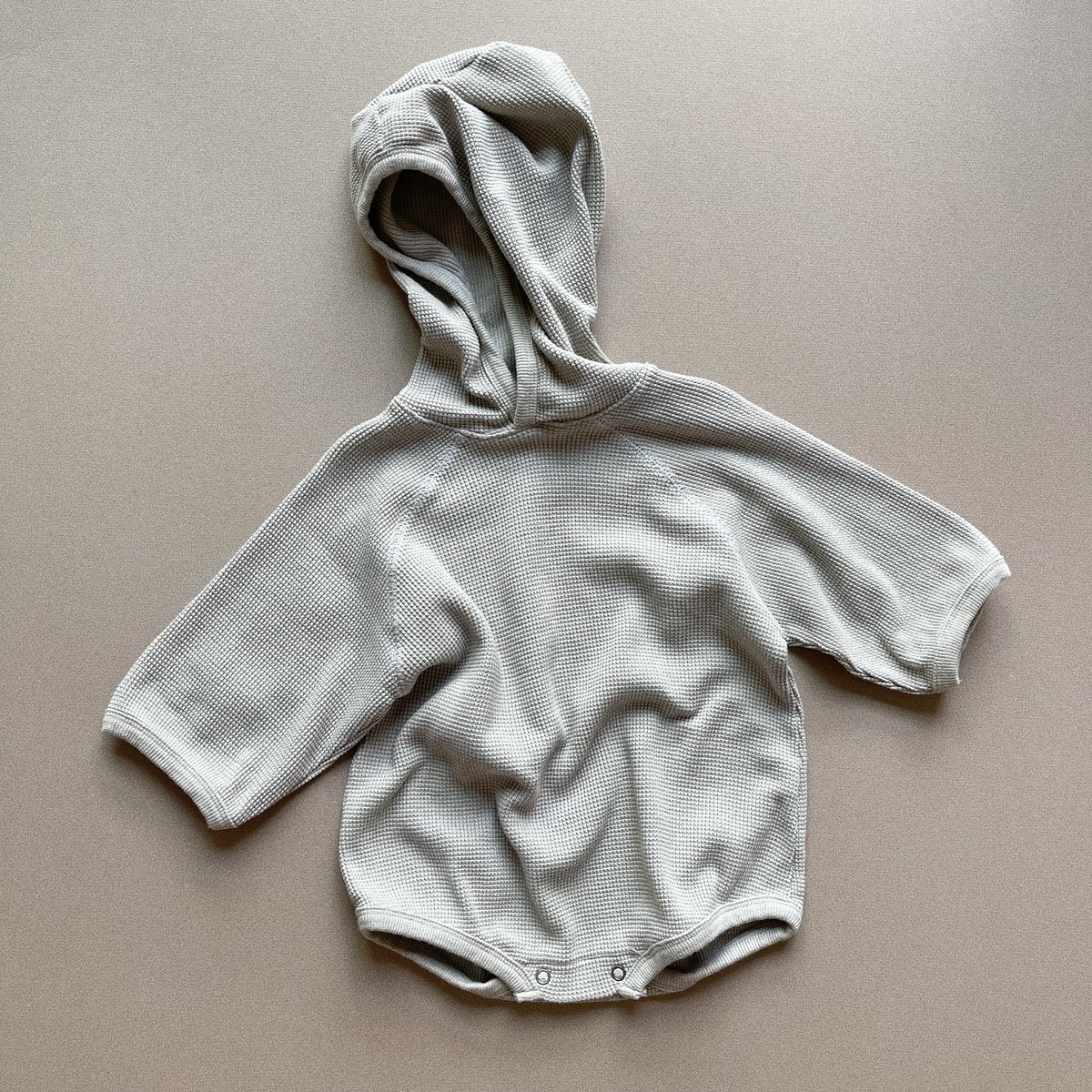 Waffle Hoody Bodysuit – Weich & Bequem –