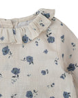 Water Lilly Bluse – Vintage - inspirierte Eleganz –