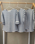 Breton Stripe Tee - Navy –