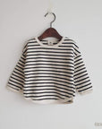 Stripe Hem Longsleeve für Baby und Kinder- Little Foxx Concept Store