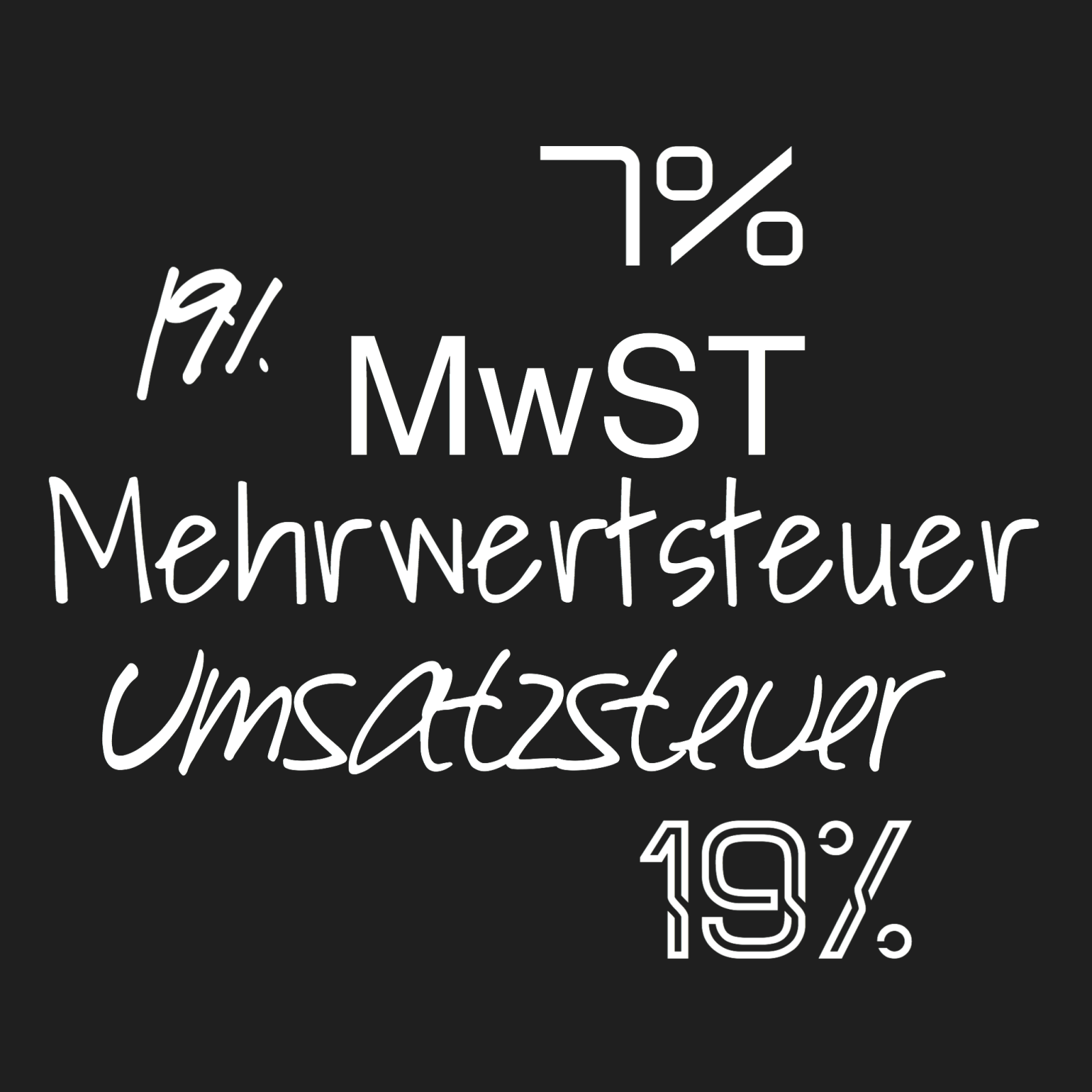 𝙼𝚠𝚂𝚝 - Mehrwertsteuer - Little Foxx Concept Store
