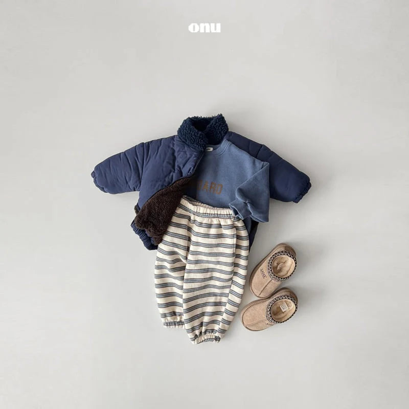 Macaron Fleece Jogger Pants