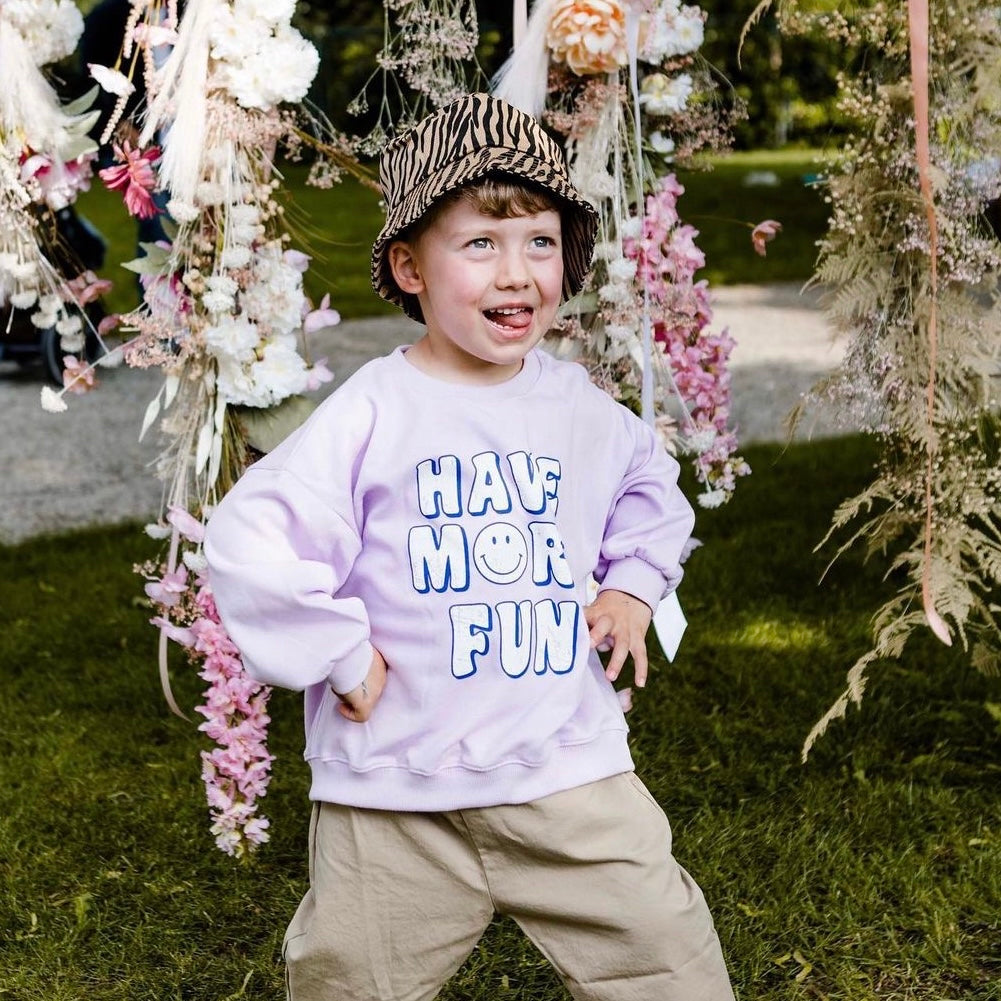 Fun Sweatshirt - Lilac