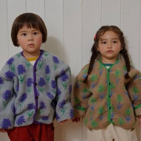 Flower Fleece Jacket