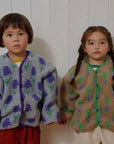 Flower Fleece Jacket