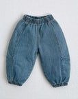 Denim Jogger Pants