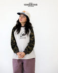 Little Foxx – Camo Raglan Tee