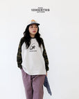 Little Foxx – Camo Raglan Tee