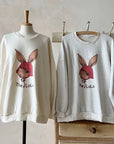 Red Bunny Sweatshirt (MOM)