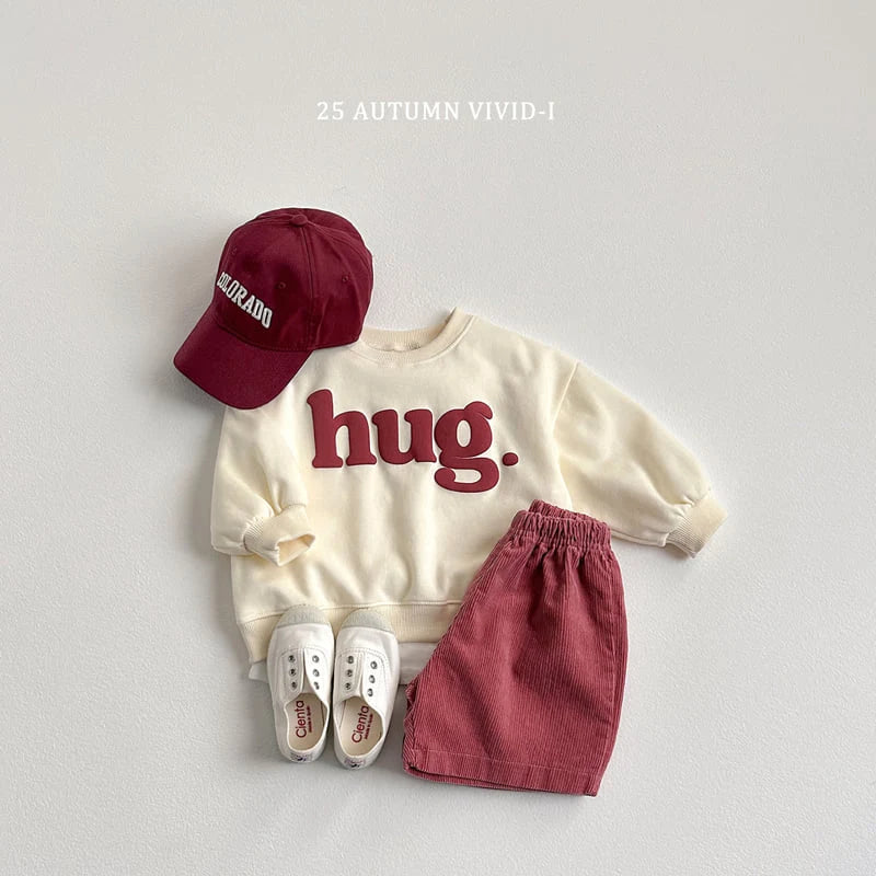 Hug Embossed Sweatshirt