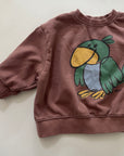 Parrot Sweater – Lässiger Look mit Papageien-Print