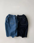 Out Pocket Baggy Denim Pants