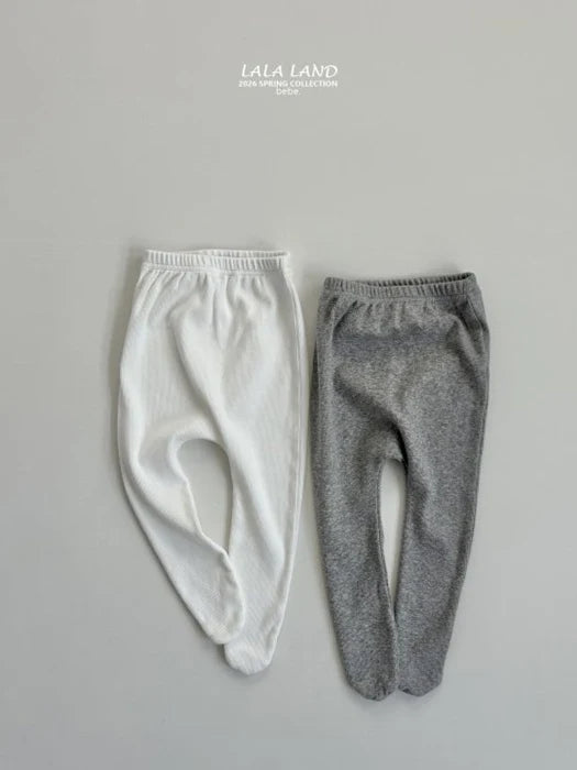 Bebe Cheese Ribbed Footed Leggings_byLittleFox_jetztvorbestellen